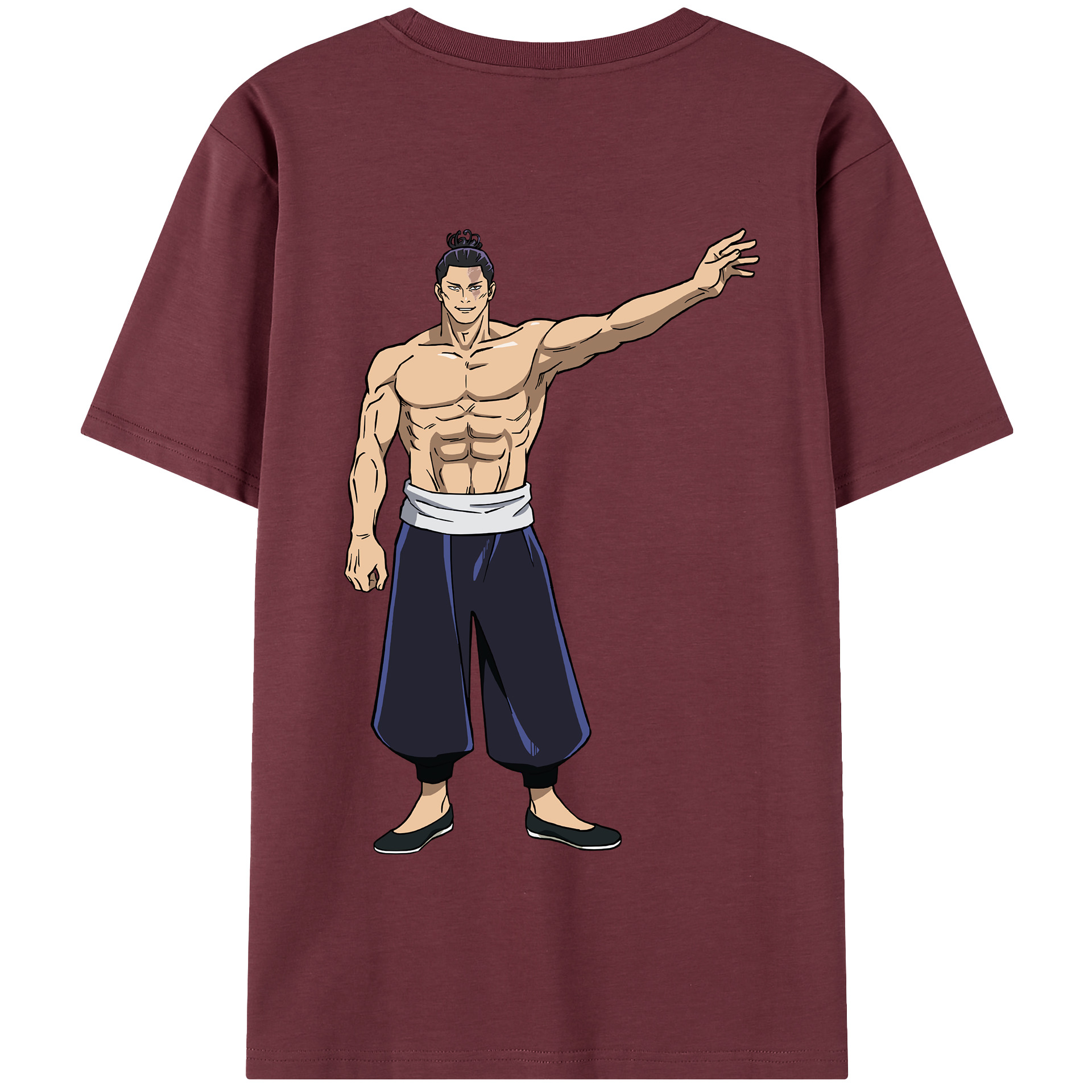 （画像用） 呪術廻戦 Jujutsu Kaisen 綿100％半袖Tシャツ（背面プリント）